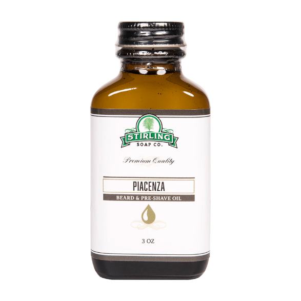 Stirling Soap Co. Piacenza Huile à Barbe & Pré-Rasage - 3 Oz