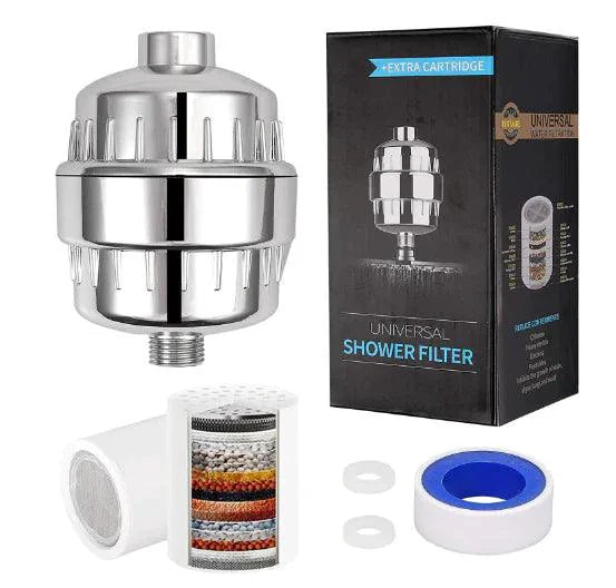 15-Stage Spa Shower Filter for Enhanced Water Quality