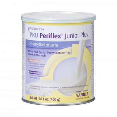 Pku Periflex Junior Plus Powder - Vanilla Flavor, 6 x 400g