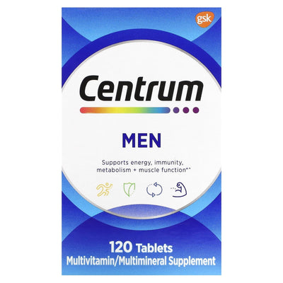 Complément multivitaminé Centrum pour hommes - Comprimés