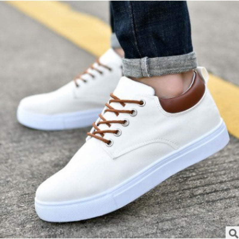 Korean Breathable Men's Casual Canvas Sneakers