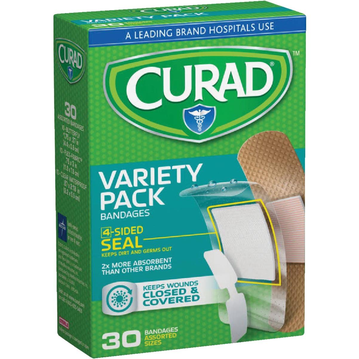 Pack de bandages assortis Curad Medline