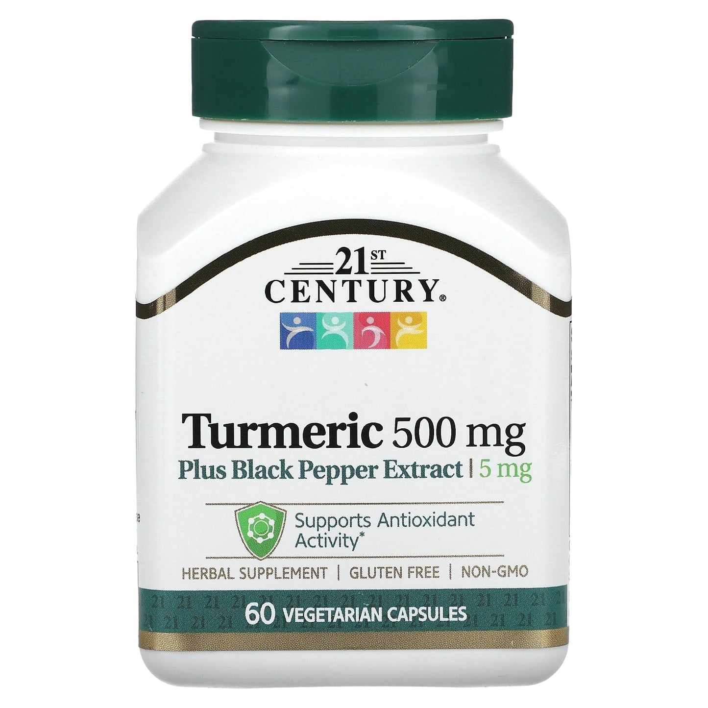 21st Century Turmeric Complex 500mg Capsules - 60 Count