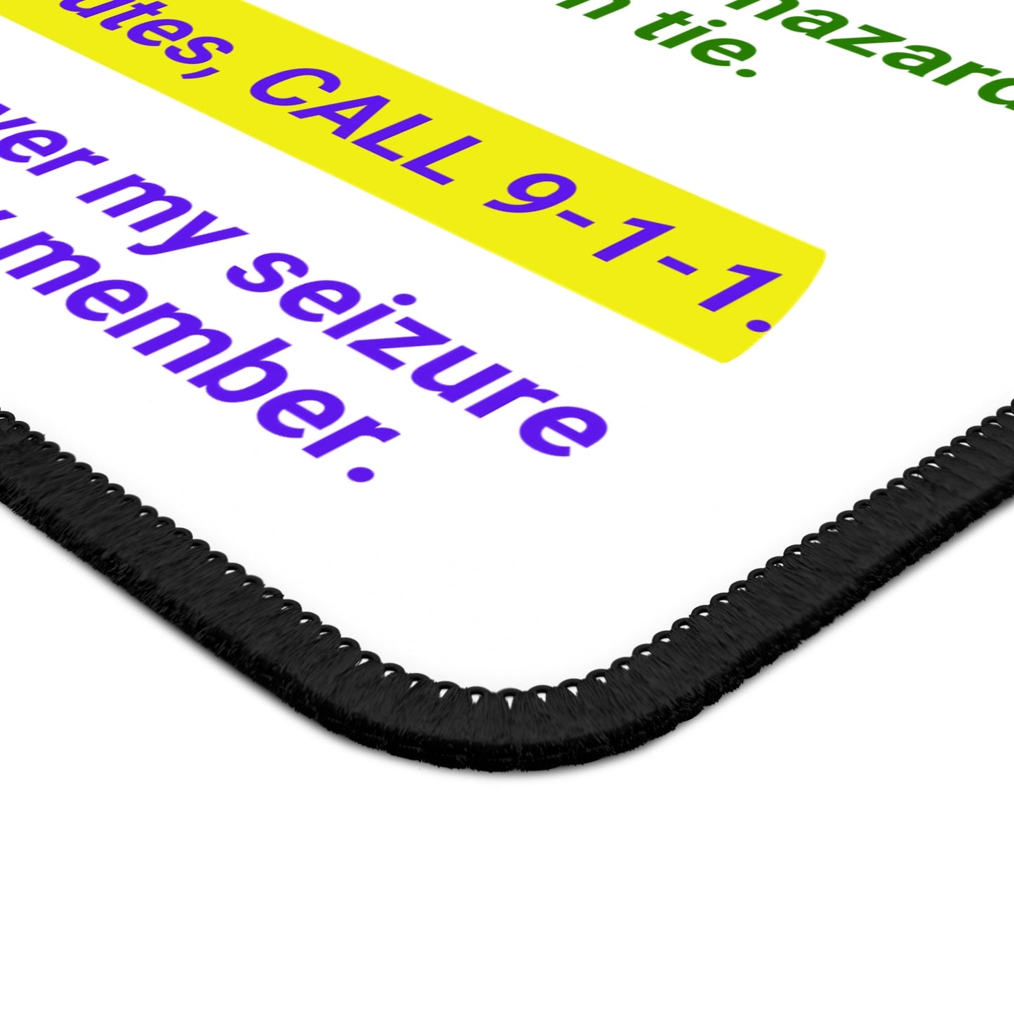 Seizure-Themed Gaming Mouse Pad for Ultimate Performance - Korvel