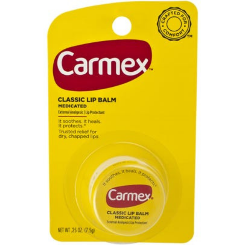 Baume à lèvres Carmex Classic - Soulagement apaisant pour les lèvres gercées
