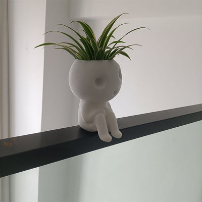 Cute Tree Elf Succulent Flower Pot Indoor Gardening Planter Decorative Wholesale Home Decor - Korvel