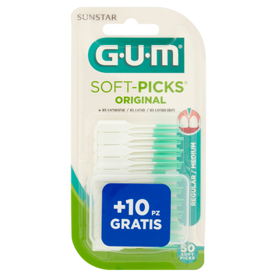 Cepillos GUM Soft Picks Original - 50 Unidades