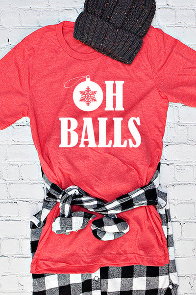Oh Balls Tee 1558