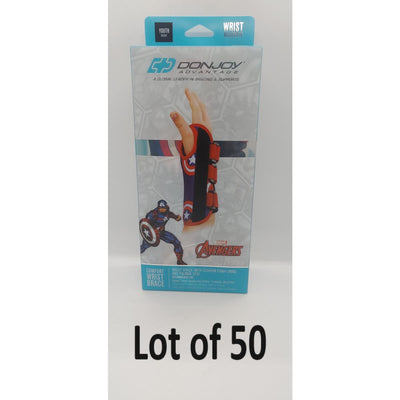 DonJoy 50 Marvels Captain America Wrist Brace - Right X-Small Youth