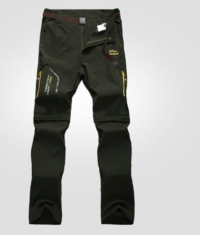 Two Detachable Shorts Quick-Drying Hiking Pants