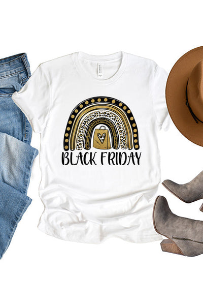 Black Friday Rainbow T-Shirt