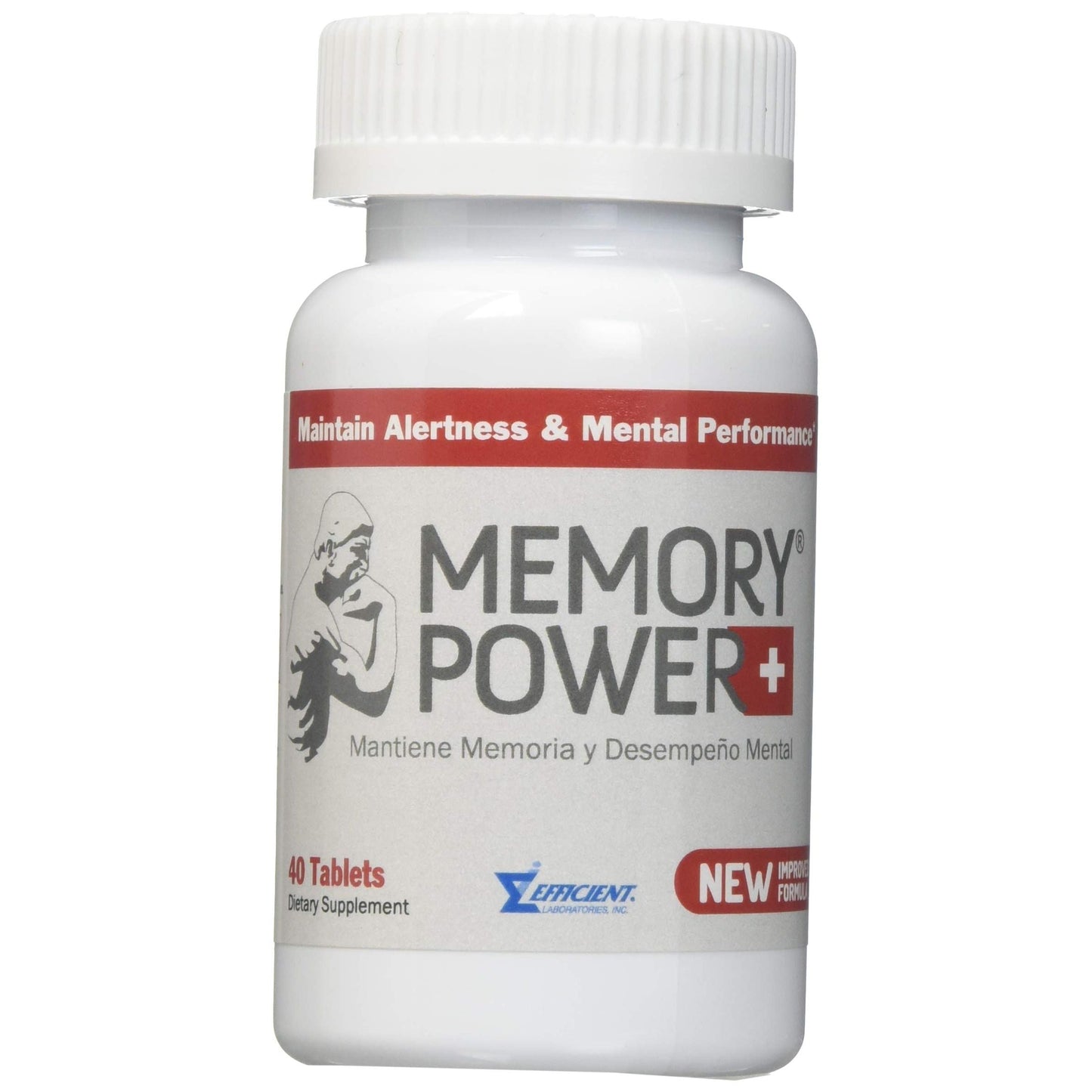 Memory Power Plus - Complément pour la santé cérébrale, 40 comprimés