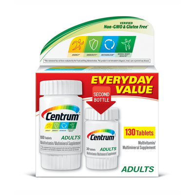 Centrum Adult Complete Multivitamin - 130 Comprimés