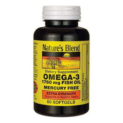 Omega 3 Softgels de Nature's Blend - 60 Contenidos