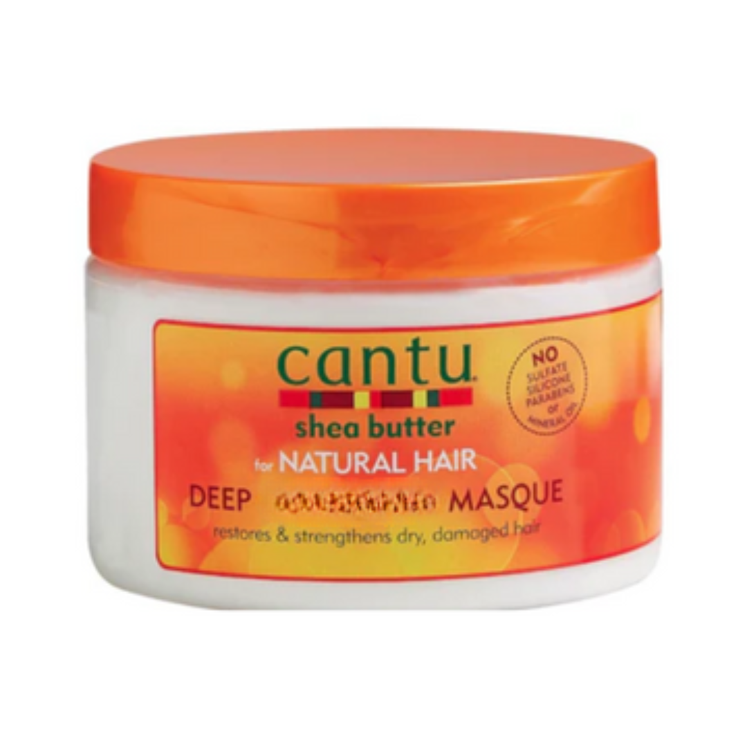 Masque de traitement profond Cantu au beurre de karité pour cheveux naturels, 12 oz