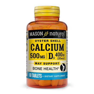 Mason Natural Bone Health Oyster Shell Calcium 60 Tablets