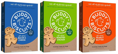 Galletas Saludables de Grano Entero al Horno Buddy Biscuits 8 oz