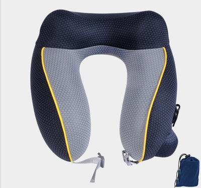 Inflatable U-Pillow Travel Pillow