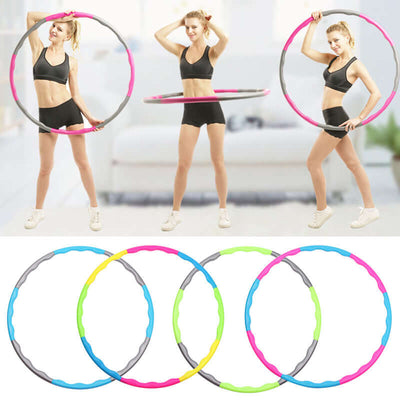 Detachable Fitness Hoop for Adults - Versatile Sports Equipment - Korvel