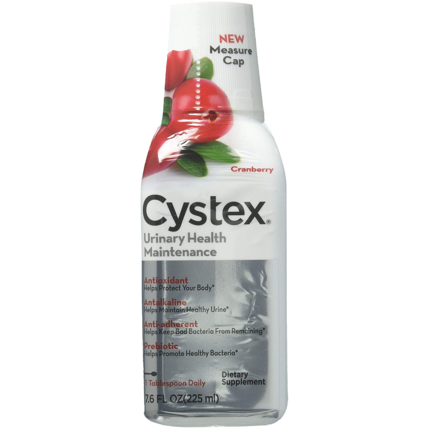 Cystex Cranberry Liquid UTI Prebiótico - 7.6 Fl Oz