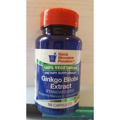 Good Neighbor Pharmacy Ginkgo Biloba Extract, 50 Capsules