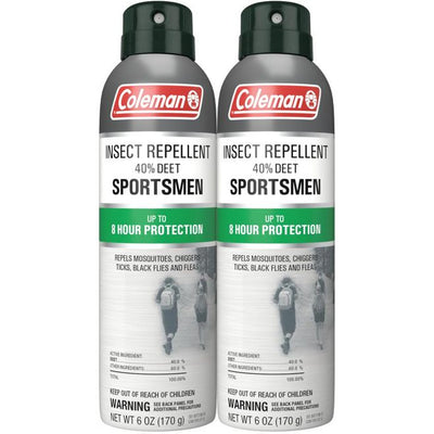 Aérosol répulsif contre les insectes Coleman 40Deep - 6 oz