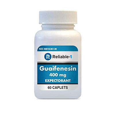 Premium Guaifenesin Expectorant Tablets 400 mg - 60 Count