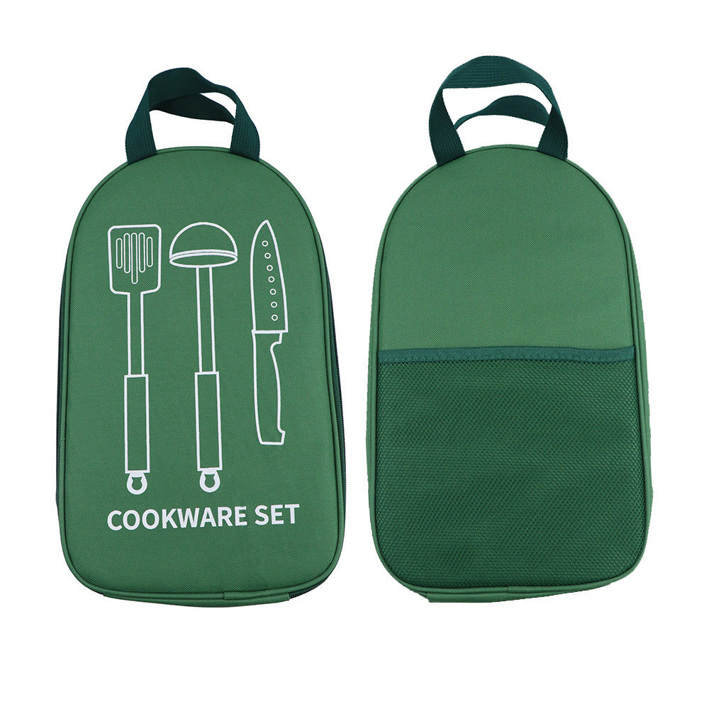 Portable Camping Cooking Utensils Organizer Bag