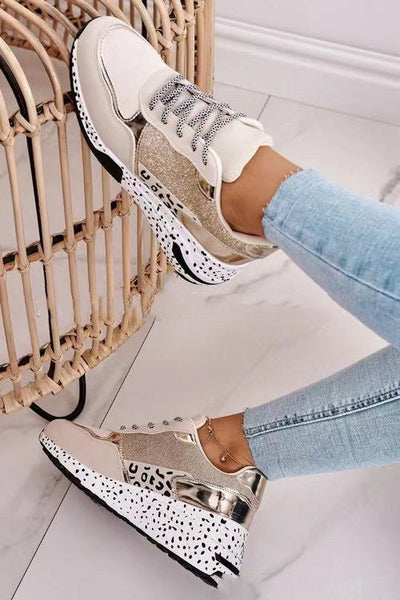 Women’s Lace-Up Platform Sneakers
