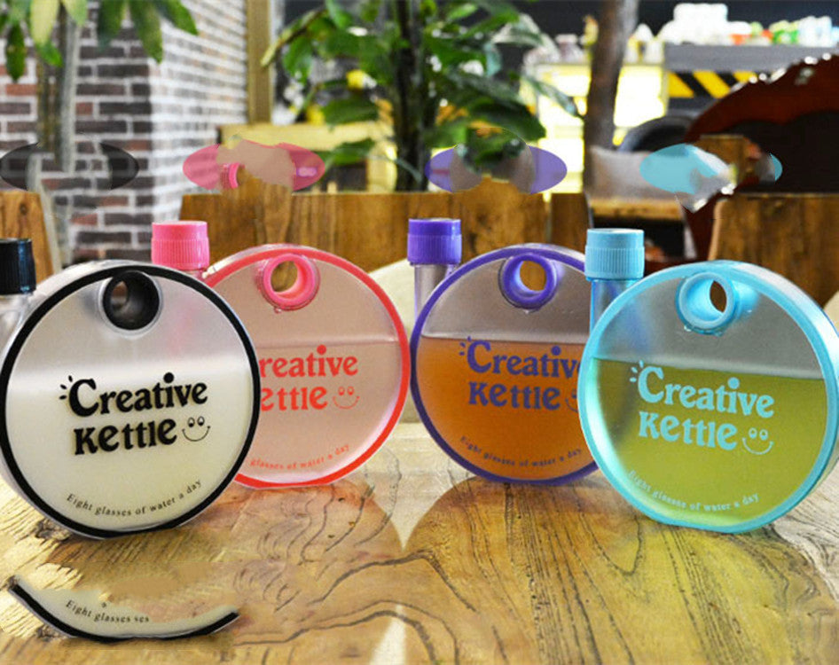 Botella de Agua Creativa Kettle - Bebida Elegante y Portátil