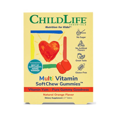 ChildLife Essentials Multi Vitamin & Mineral - Saveur d'orange naturelle