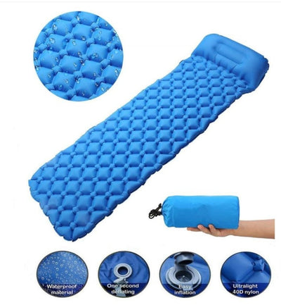 Premium Inflatable Camping Pad with Pillow