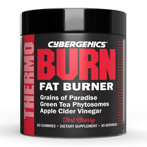 Cybergenics Burn Fat Burner Gummies - Tart Cherry Flavor, 60 Count