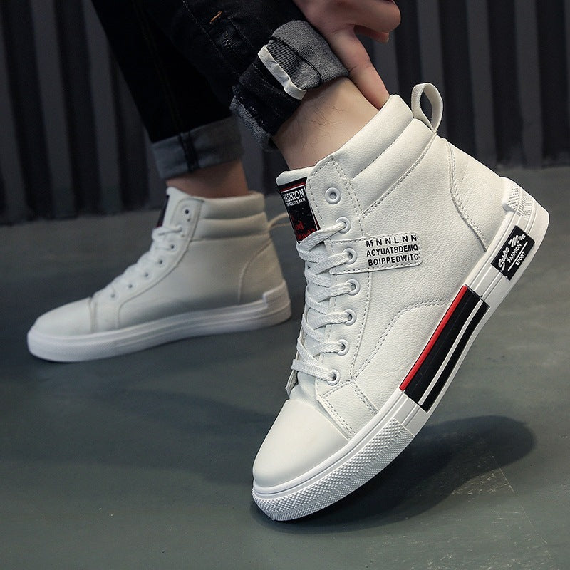 Premium High-Top Velvet Sneakers for Comfort and Style