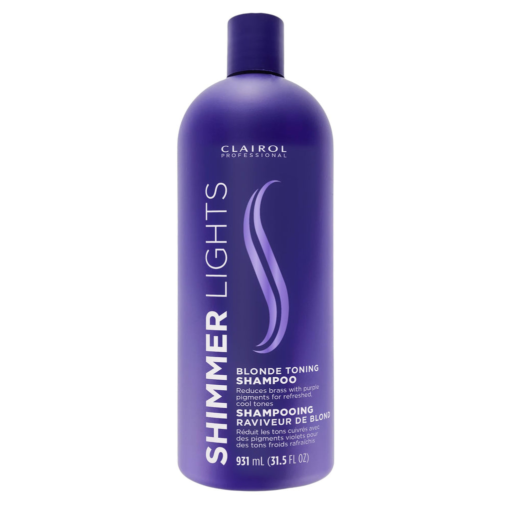 Shampoo Clairol Professional Shimmer Lights pour cheveux blonds et argentés