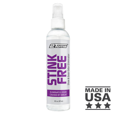 Spray 2Toms Stink Free de 8 OZ pour chaussures et équipements