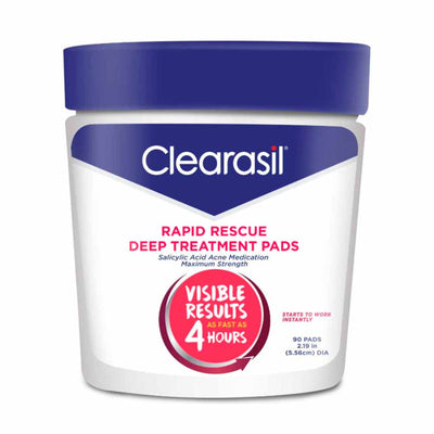 Clearasil Rapid Rescue Deep Treatment Pads - Maximum Strength