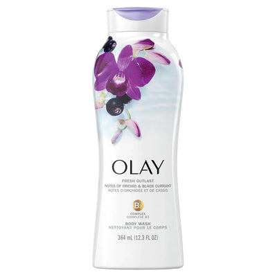 Olay Fresh Outlast Body Wash - Orchid & Black Currant