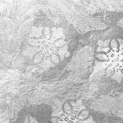 Oasis Supply Embossed Florist Foil, 20IN x 30FT, Silver 1 Roll - Korvel