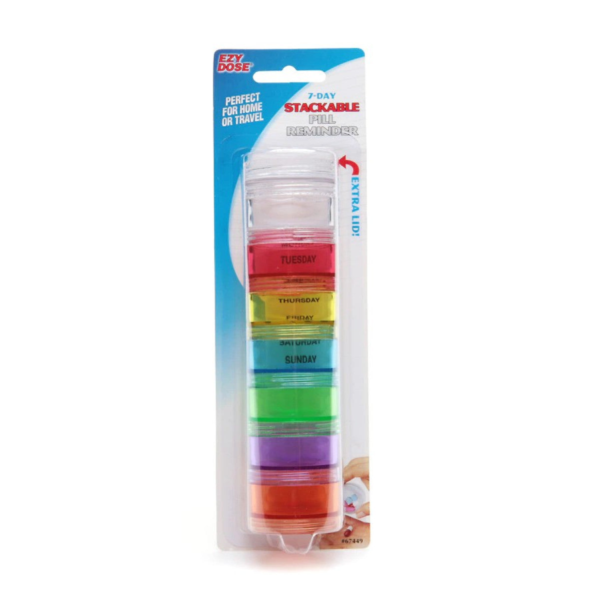 Recordatorio de Pastillas Apilable de 7 Días Ezy Dose