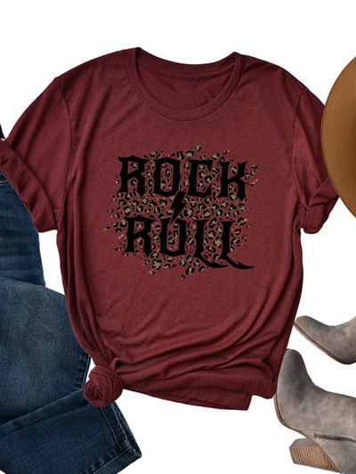 Rock and Roll Leopard Tee 1667 - Korvel