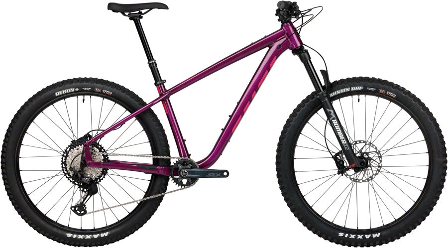 Bicicleta Salsa Timberjack XT Z2 - 27.5" Aluminio Púrpura X-Large
