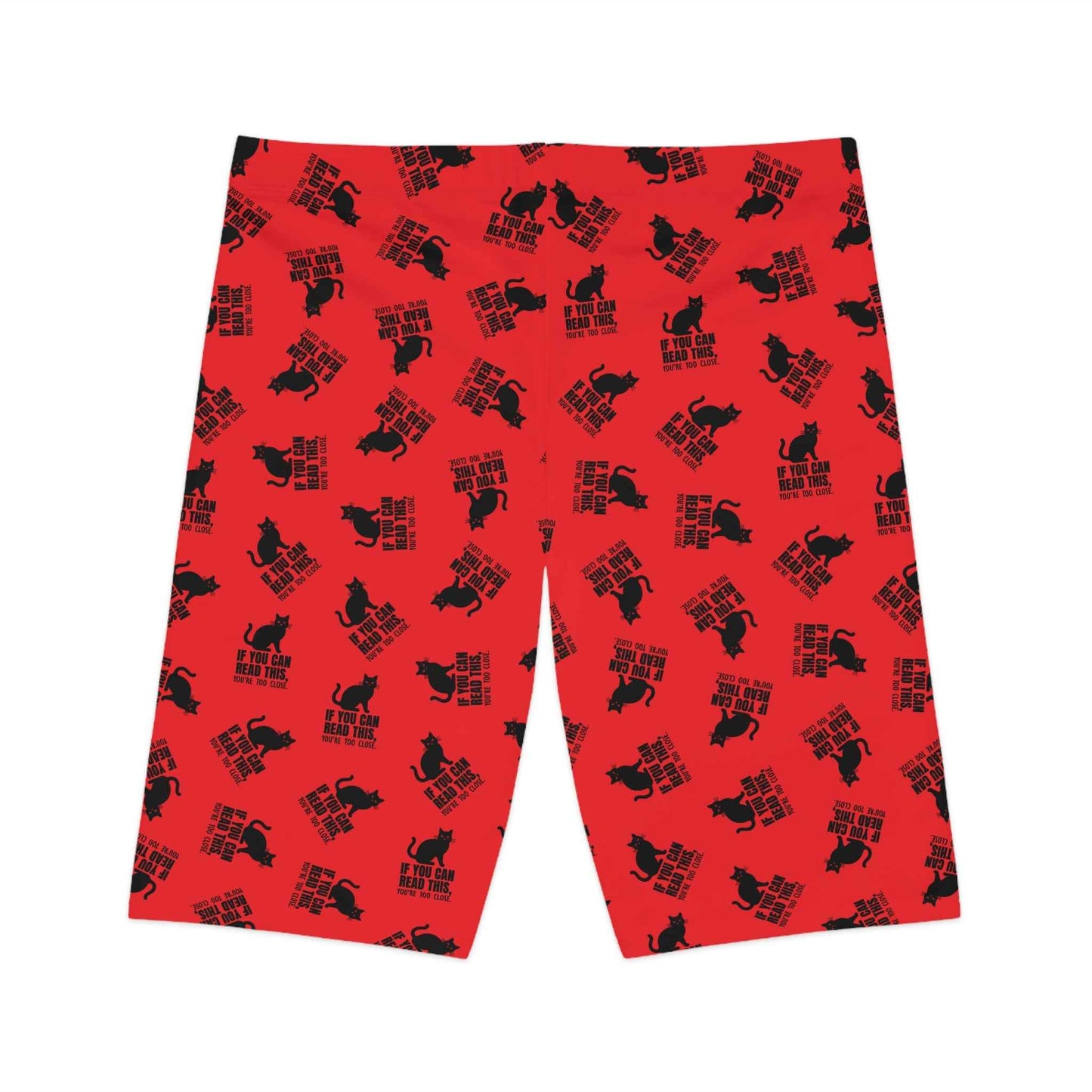 If You Can Read This Cat Cycling Shorts