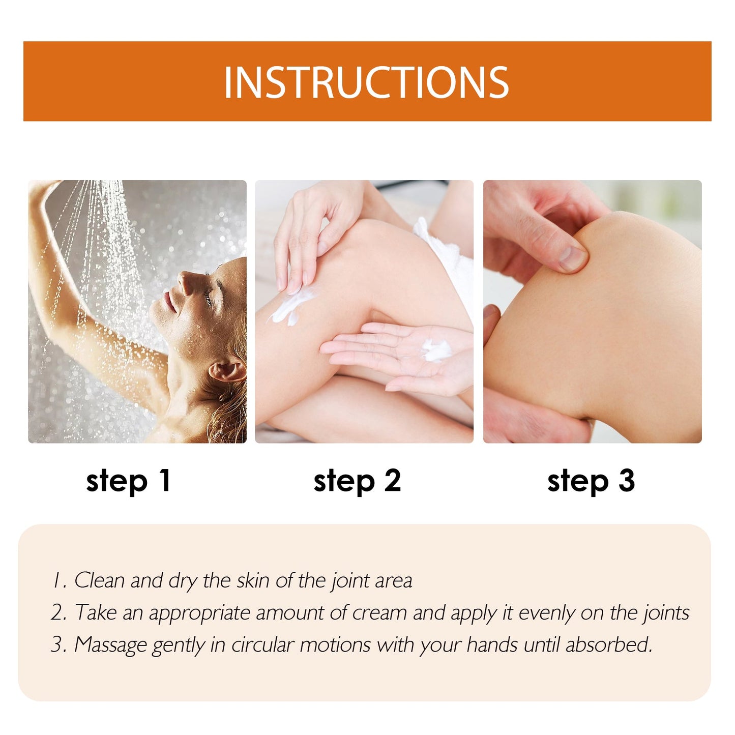 Crème Premium pour le Confort des Articulations et des Os
