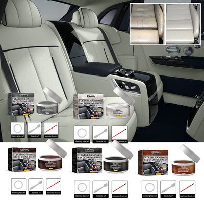 Leather Toning Cream, Leather Complementary Cream Car Seat Leather Sofa Leather Shoes Refurbished Complementary Color - Korvel