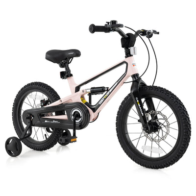 Vélo léger pour enfants de 16 pouces avec roues d'entraînement amovibles