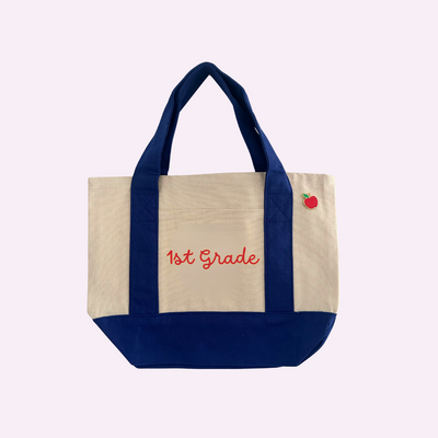 Mini Tote Personalizable para Maestros - Bolsa de Lona