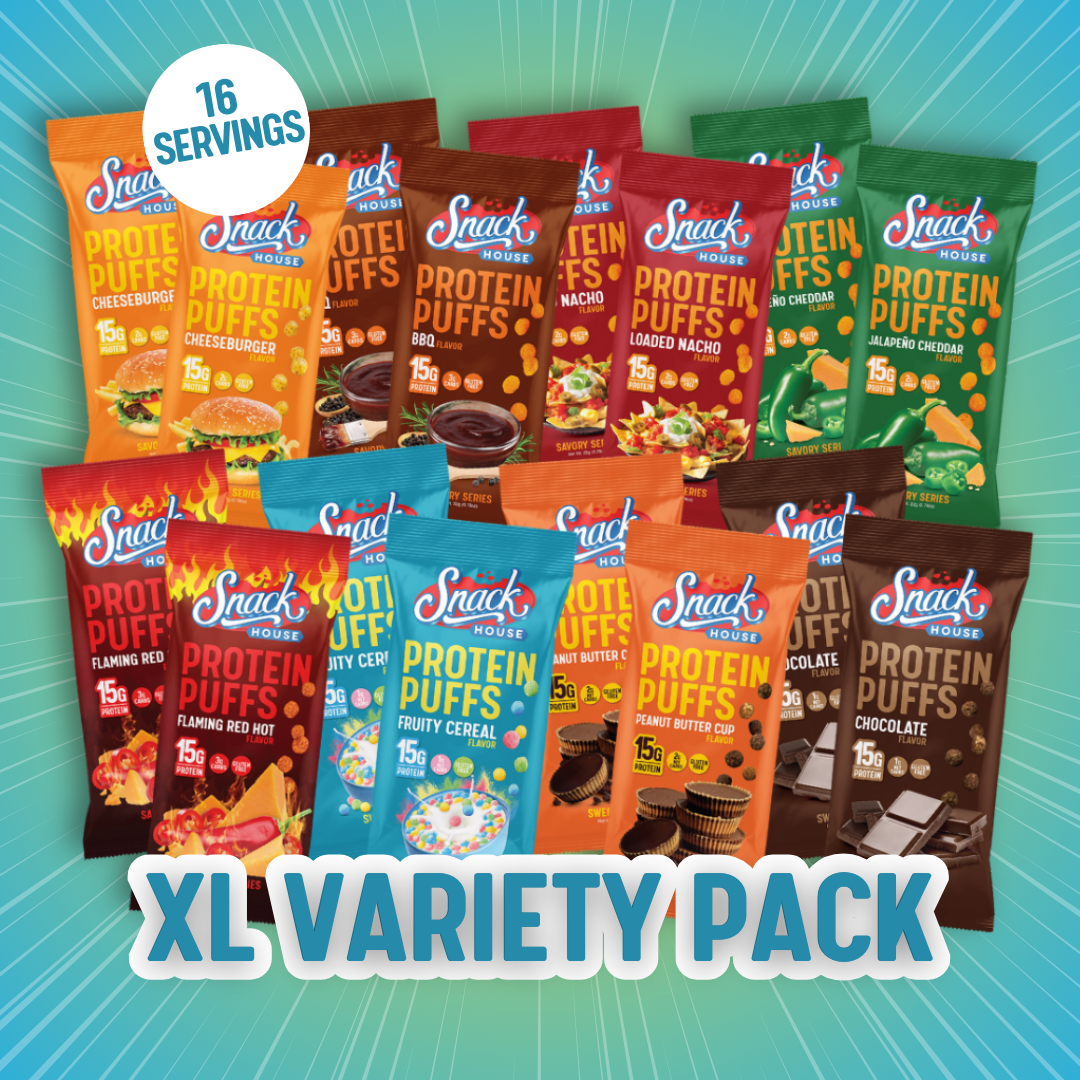 Protein Puffs Variety Pack – All 8 Irresistible Flavors - Korvel