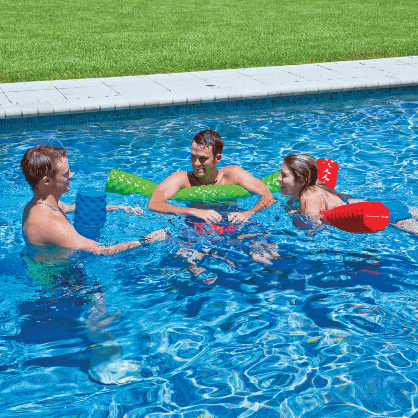 WOW Watersports Dipped Foam Pool Noodle - Blue