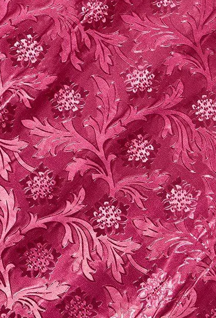 20" x 30' Embossed Camelot Foil Wallpaper in Azalea